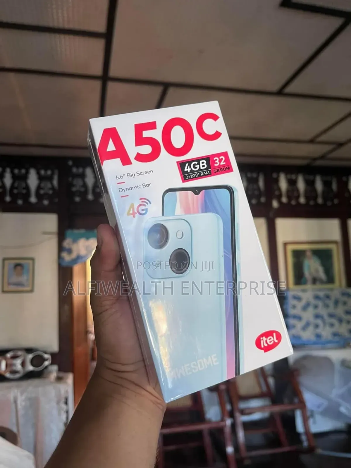 New Itel A50C 32 GB Blue