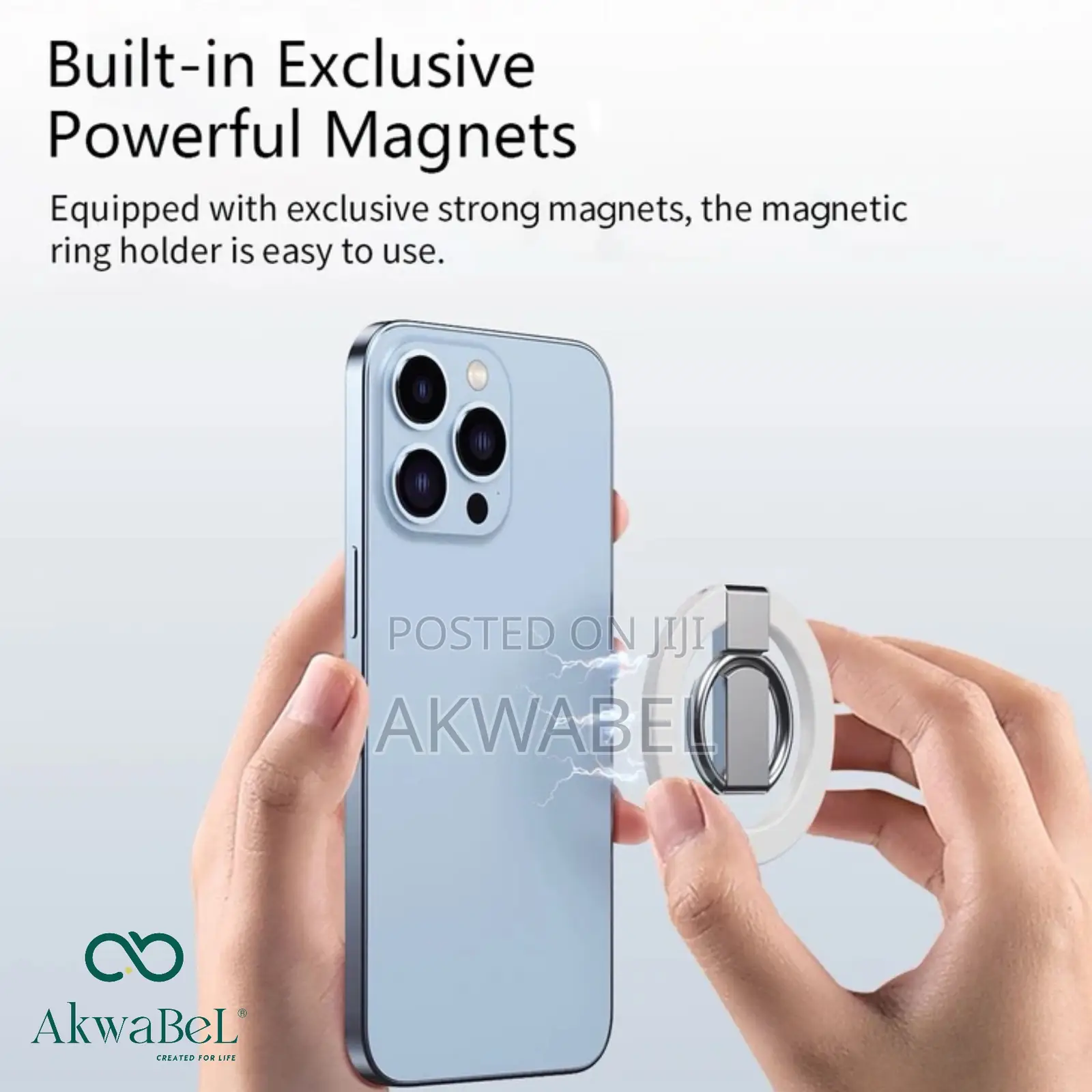 Detachable Magsafe Magnetic Phone Grip Holder