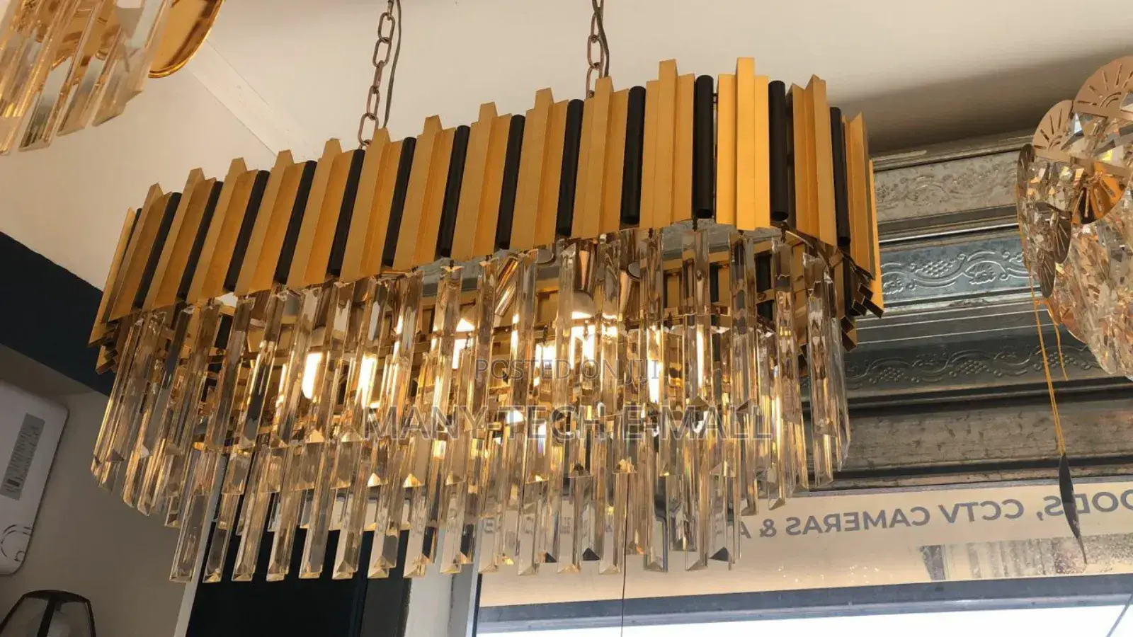 Crystal 002 Luxury Ceiling Chandelier Light.