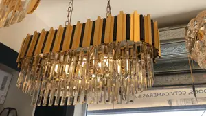 Crystal 002 Luxury Ceiling Chandelier Light.
