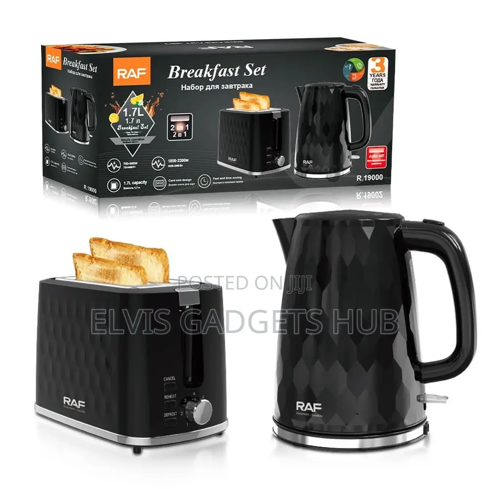 RAF Toaster and Kettle Breakfast Set