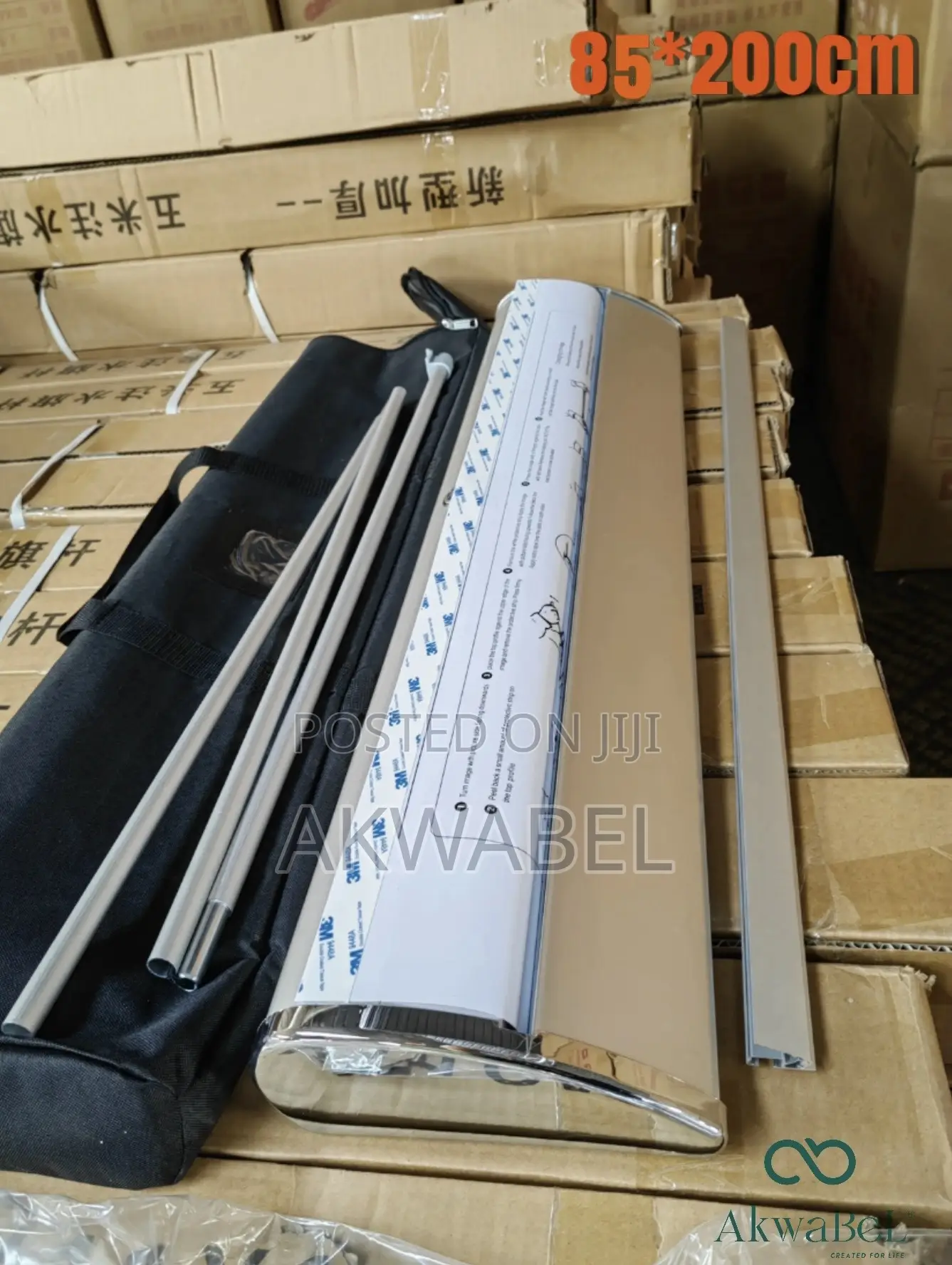 Roll Up • Pull Up • Retractable Banner Frames • 85*200cm