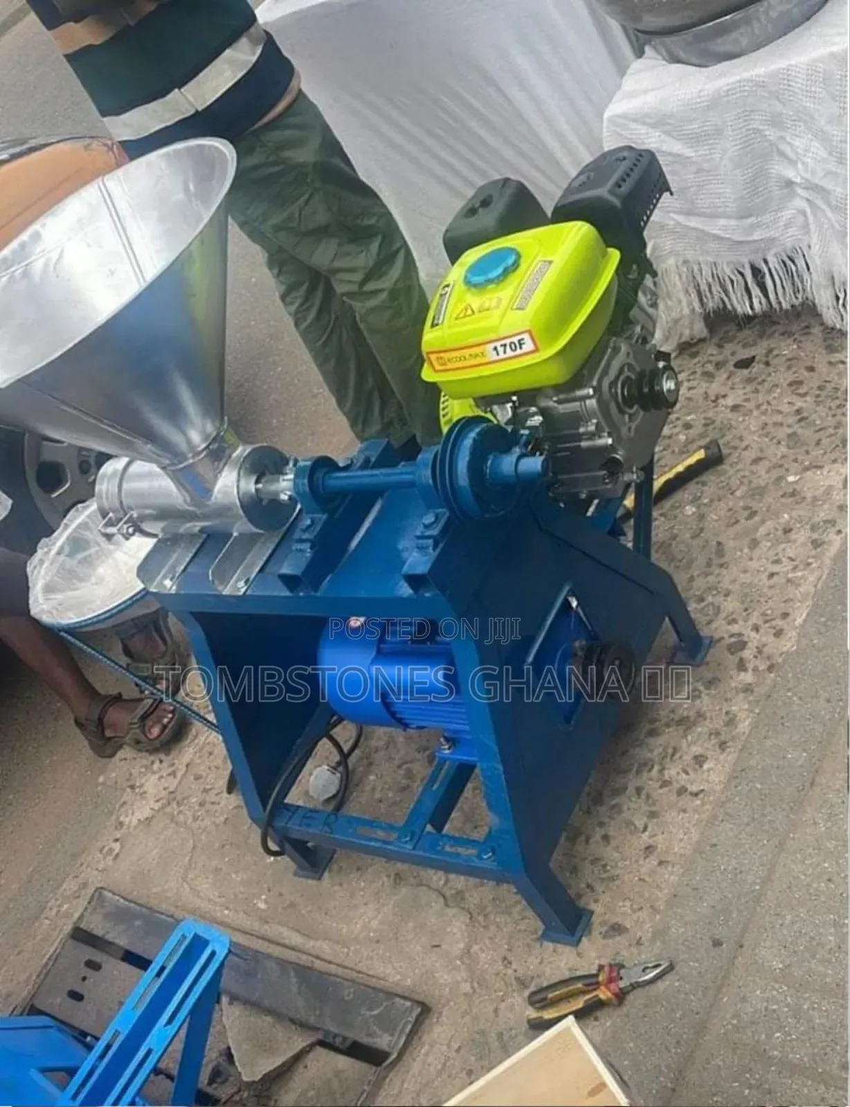 Electric and Petrol Fufu Machine