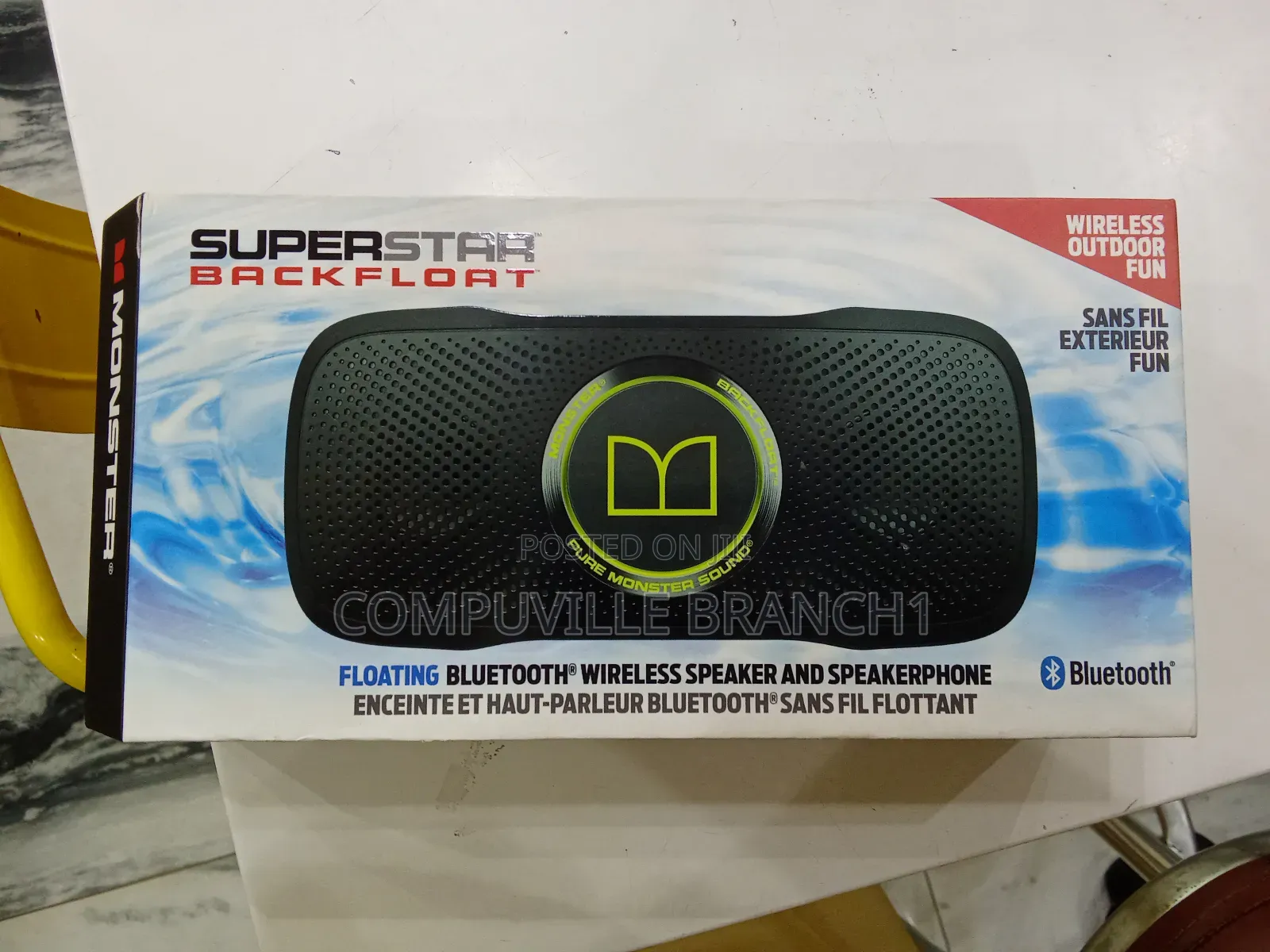 The Superstar Backfloat Bluetooth Speaker