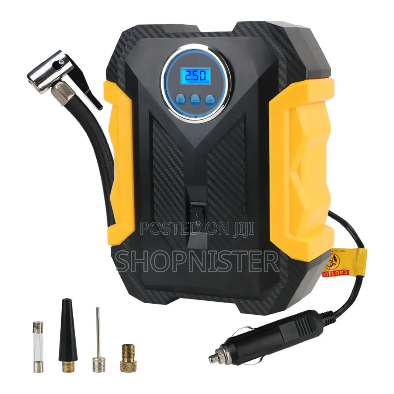 Air Compressor Digital Tire Inflation Pump Led Lamp Tire
