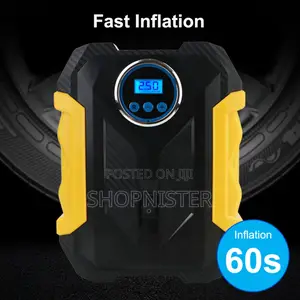 Air Compressor Digital Tire Inflation Pump Led Lamp Tire