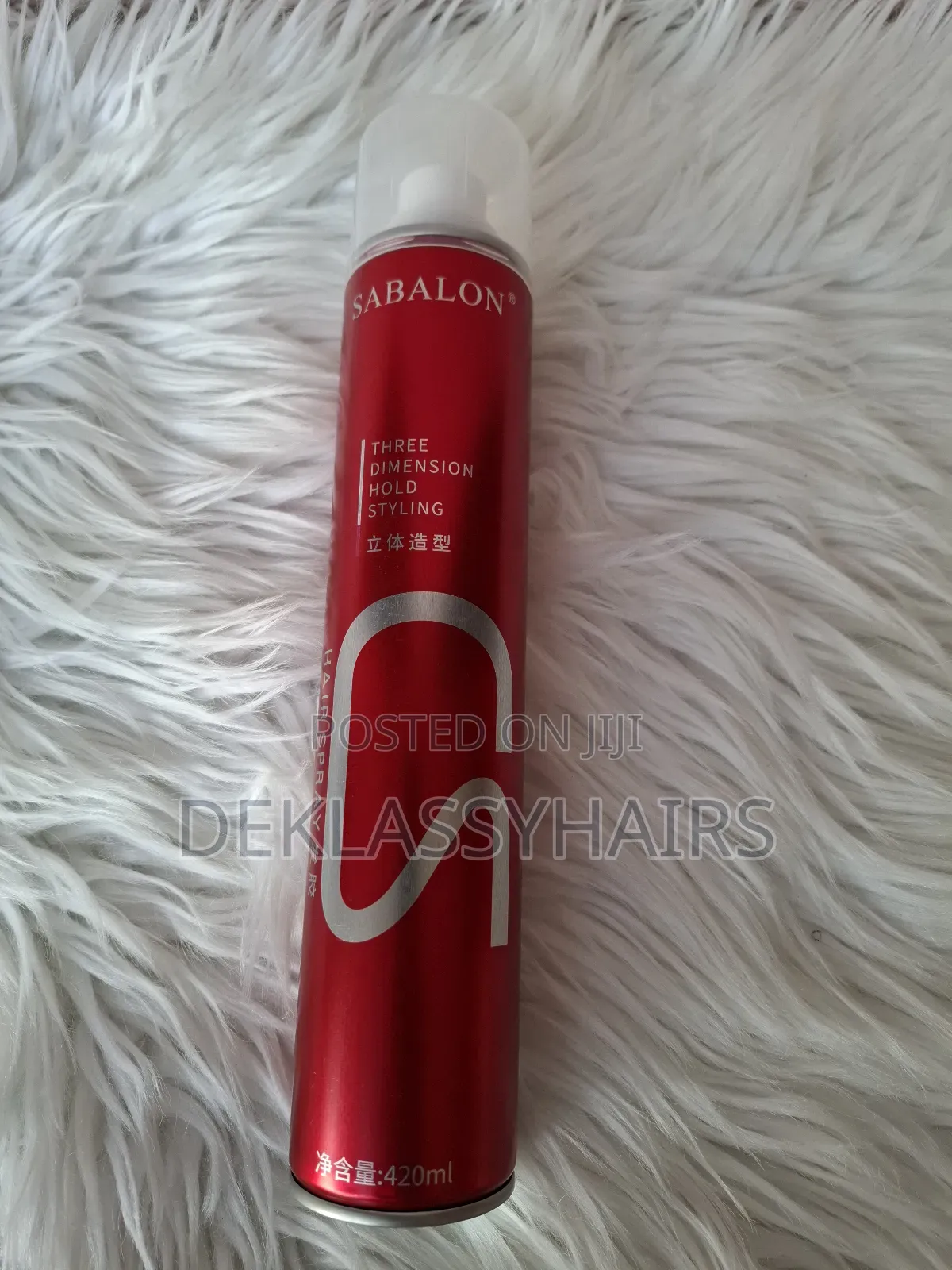 Hair Mousse and Holding Spray