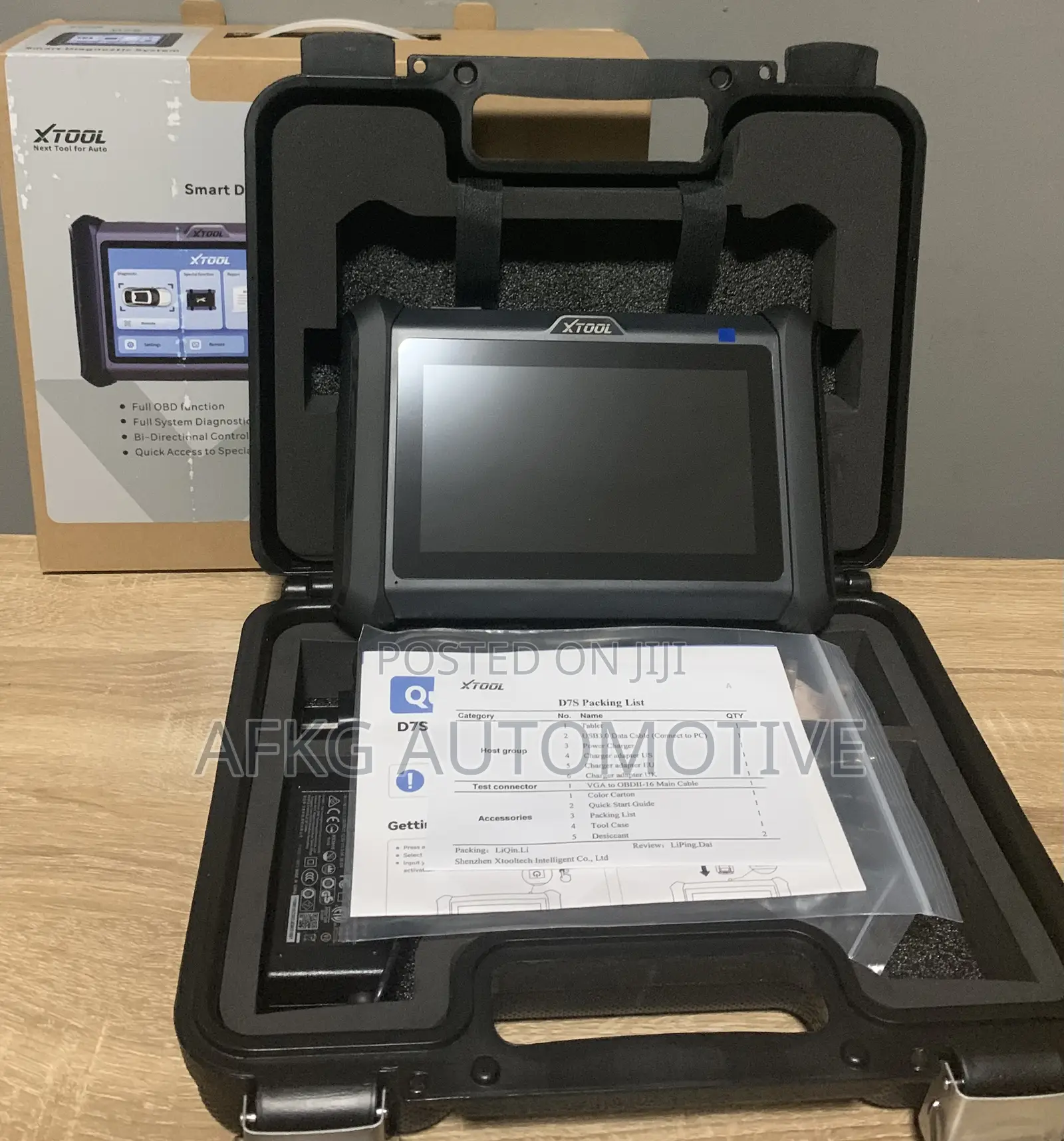 XTOOL D7S Smart Diagnostic System
