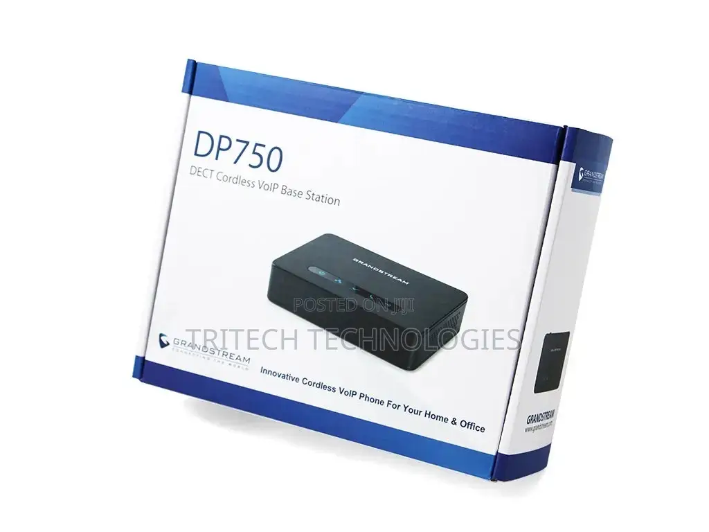 Grandstream Dp750 Dect Voip Base Station 10 Sip