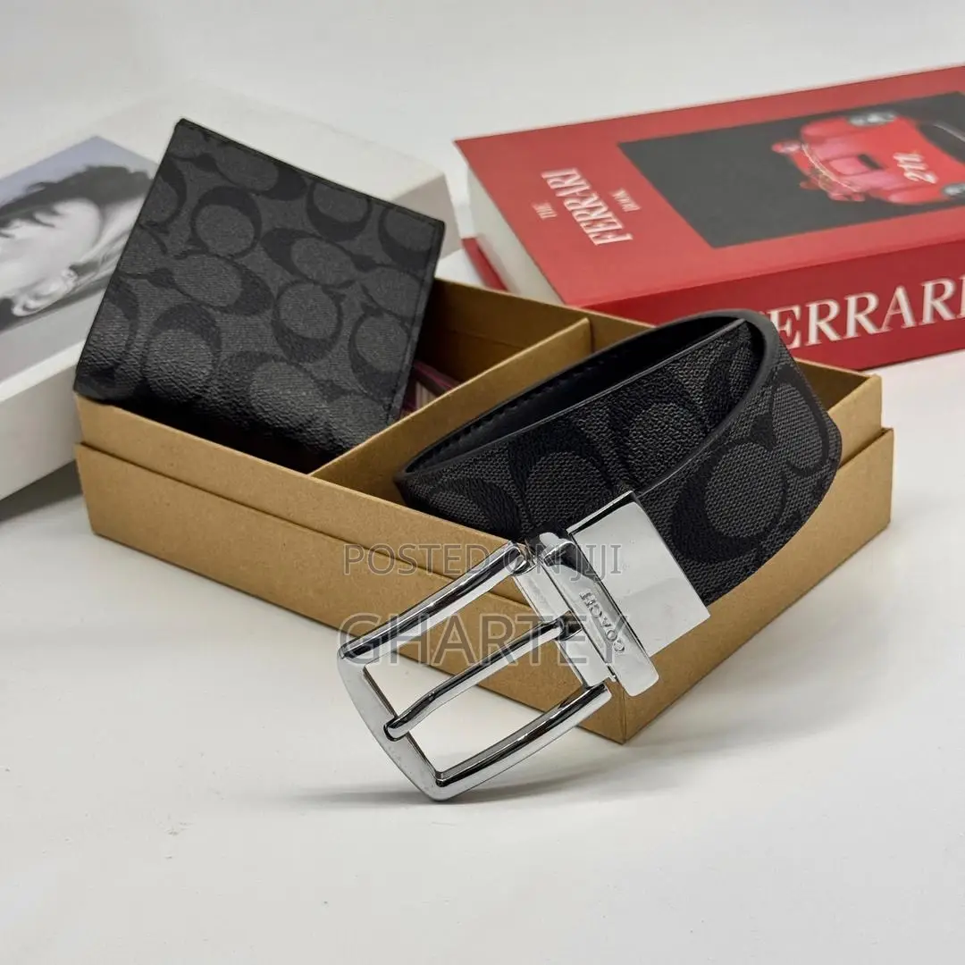 Coach Wallet Belt Combo