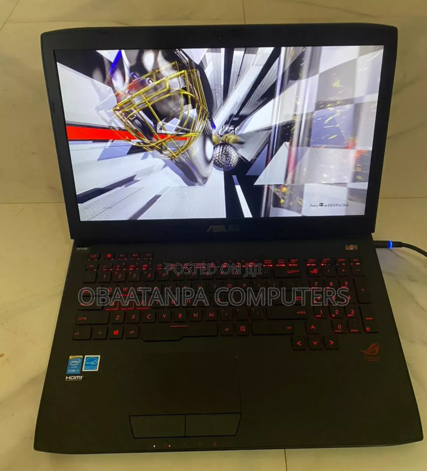 Laptop Asus G751JM 20GB Intel Core I7 HDD+SSD 256GB