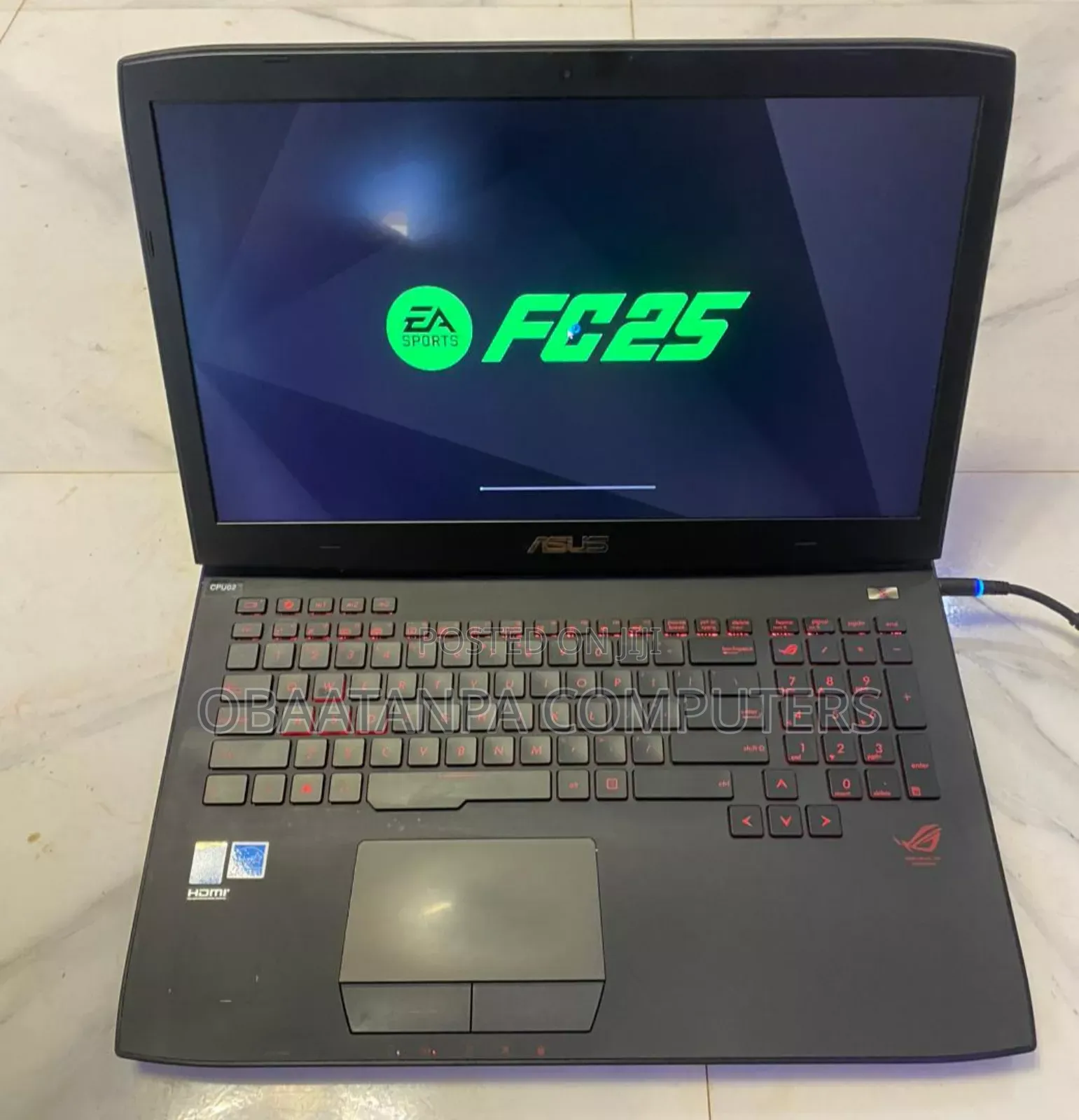 Laptop Asus G751JM 20GB Intel Core I7 HDD+SSD 256GB