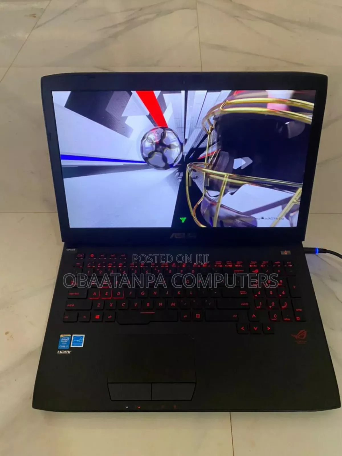 Laptop Asus G751JM 20GB Intel Core I7 HDD+SSD 256GB
