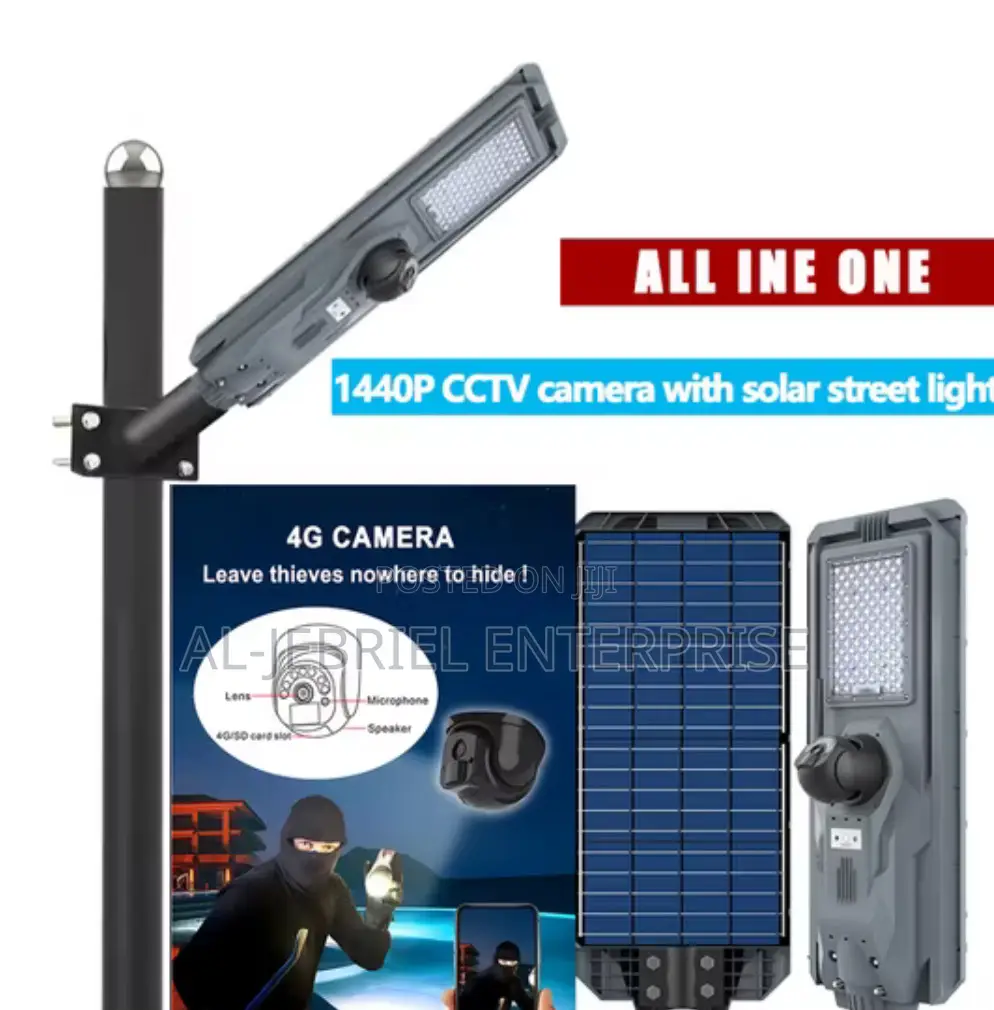 Skylife Solar Light With Smart 4g/Wifi Security Surveillance
