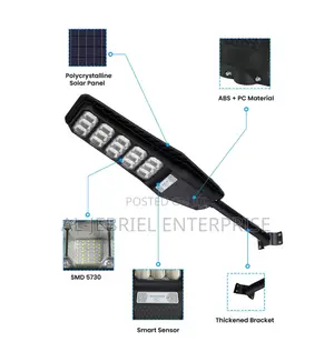 SKYLIFE 300 Watts Solar Street Light With Remote Control