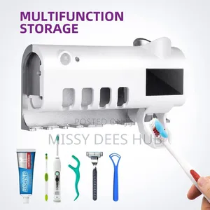 Toothpaste Dispenser With Sterilizer