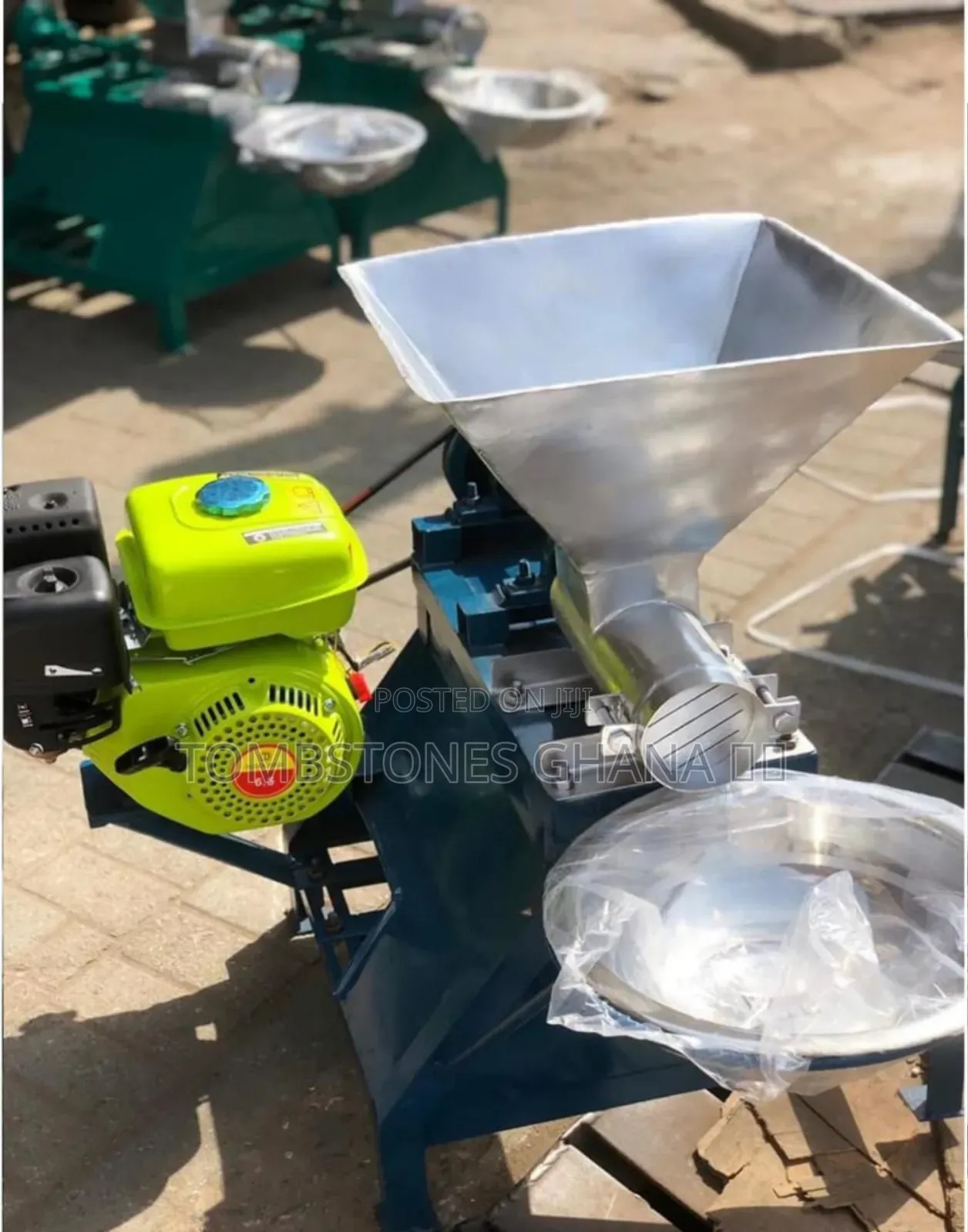 Commercial Fufu Machine Petrol Engine