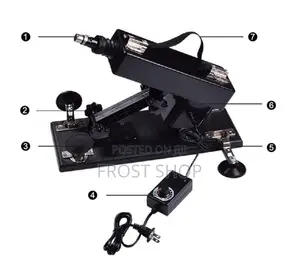Automatic Sex Thrusting Machine_with 3 Extra Big Dildos