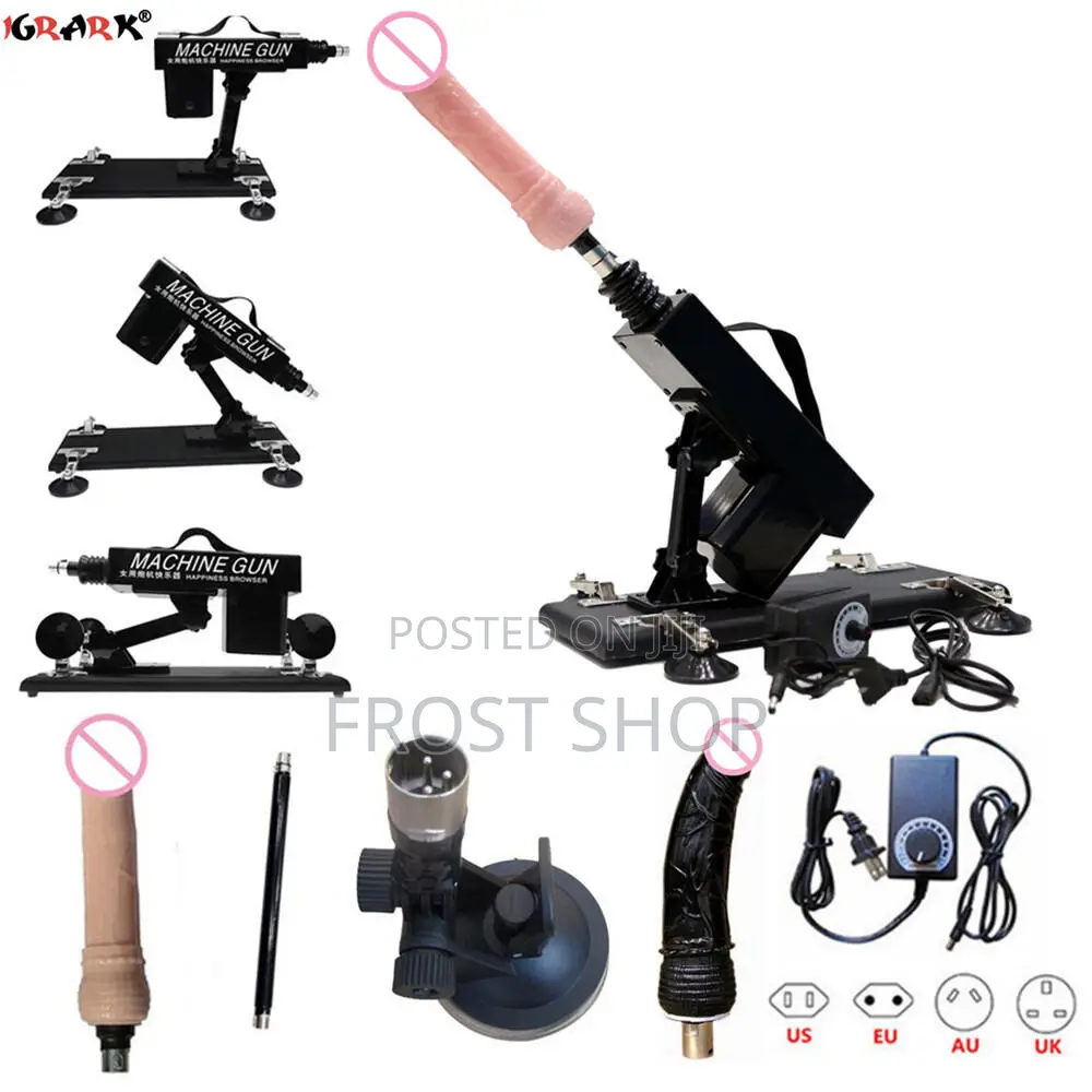 Automatic Sex Thrusting Machine_with 3 Extra Big Dildos
