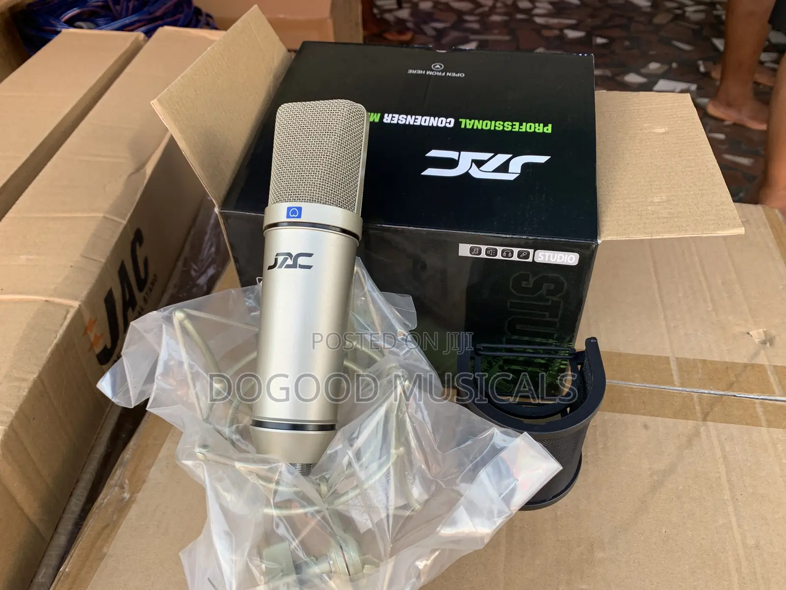 Jac Studio Recording Large Diaphragm Condenser Microphone