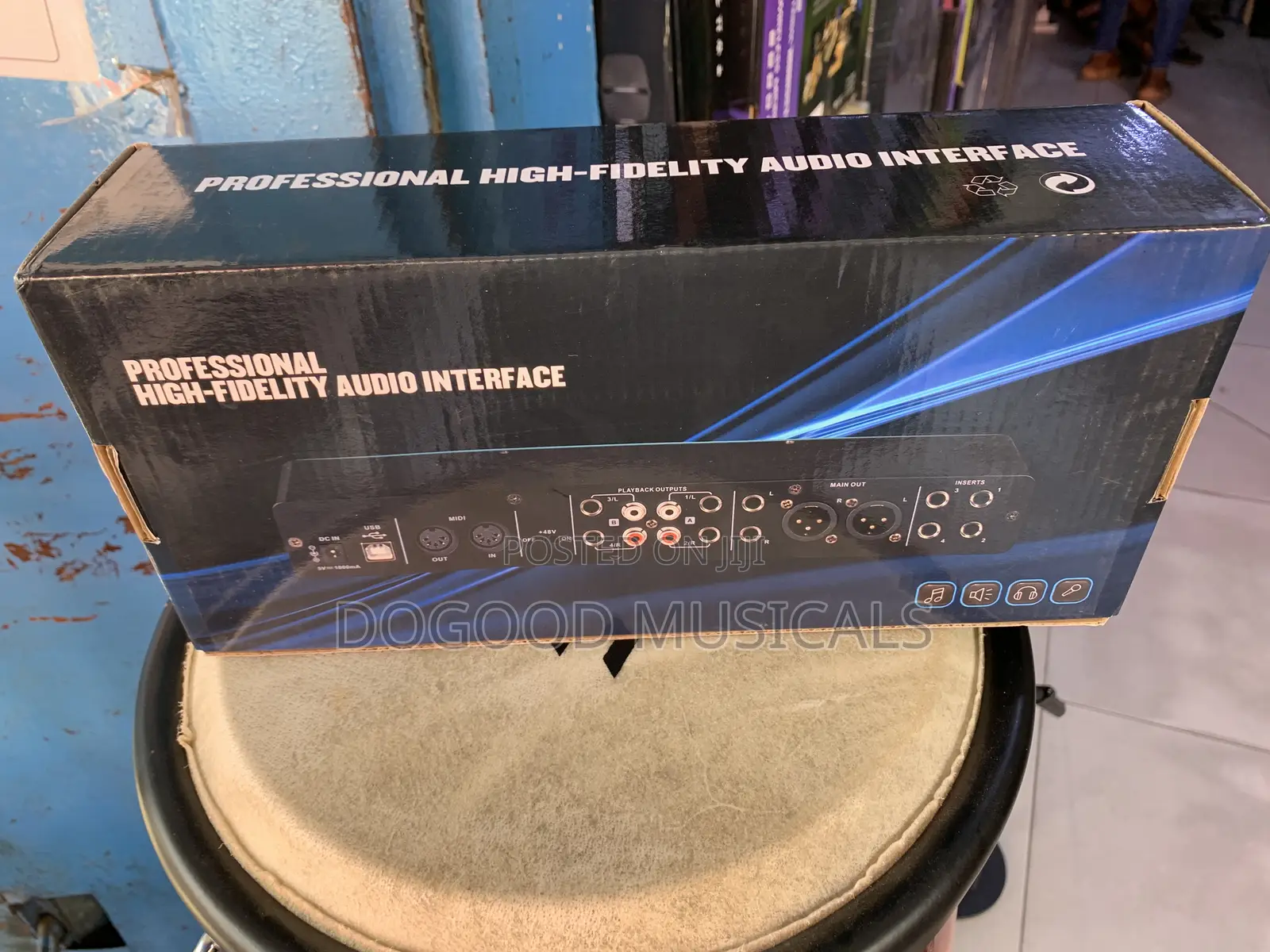 JAC-UMC404HD 4x4 USB AUDIO/MIDI INTERFACE(Sound Card)