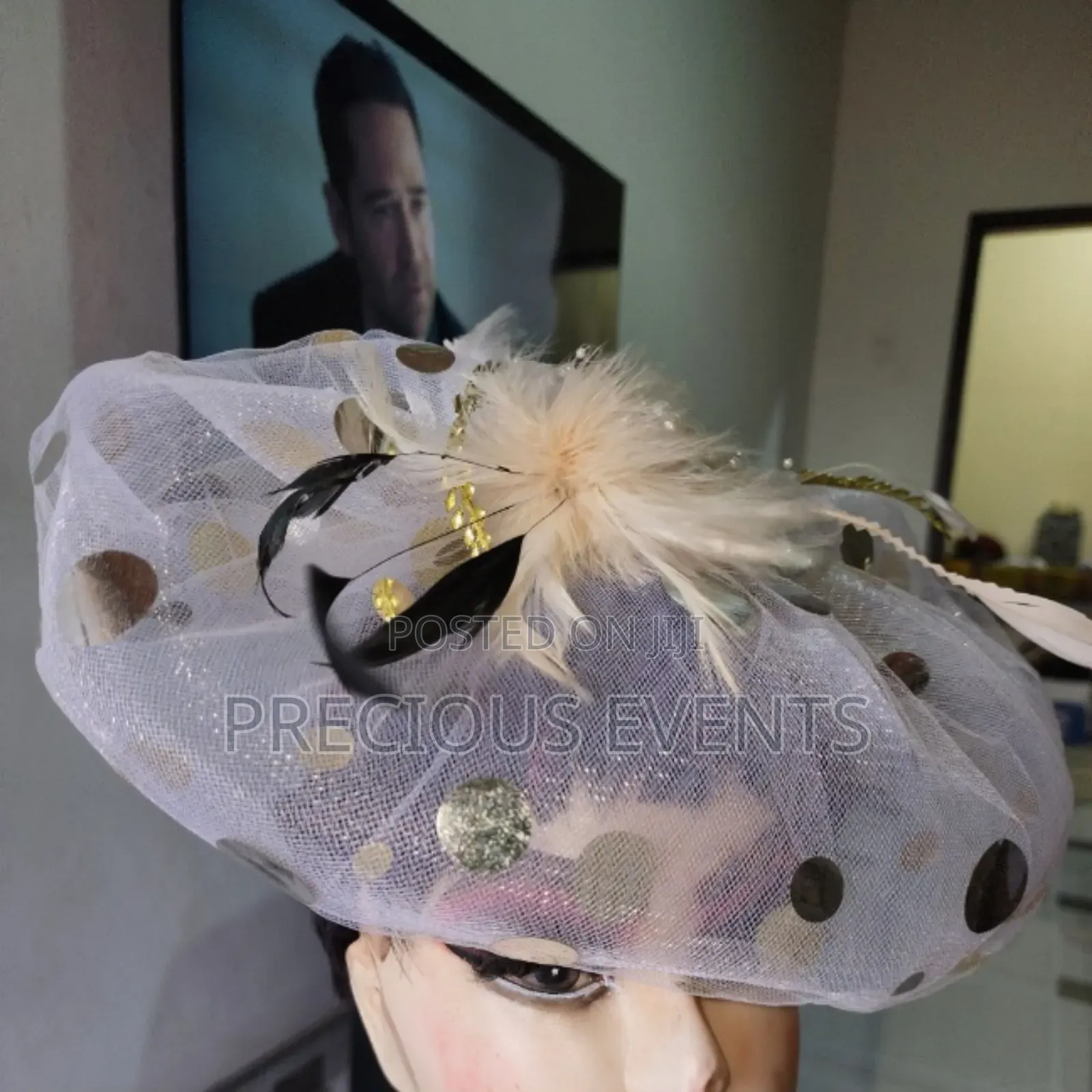 White Fascinators