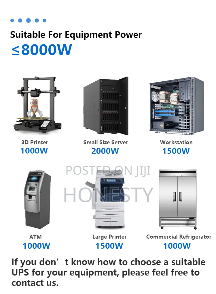 Ghana High Frequency Online Uninterrupted Power Supply (UPS)