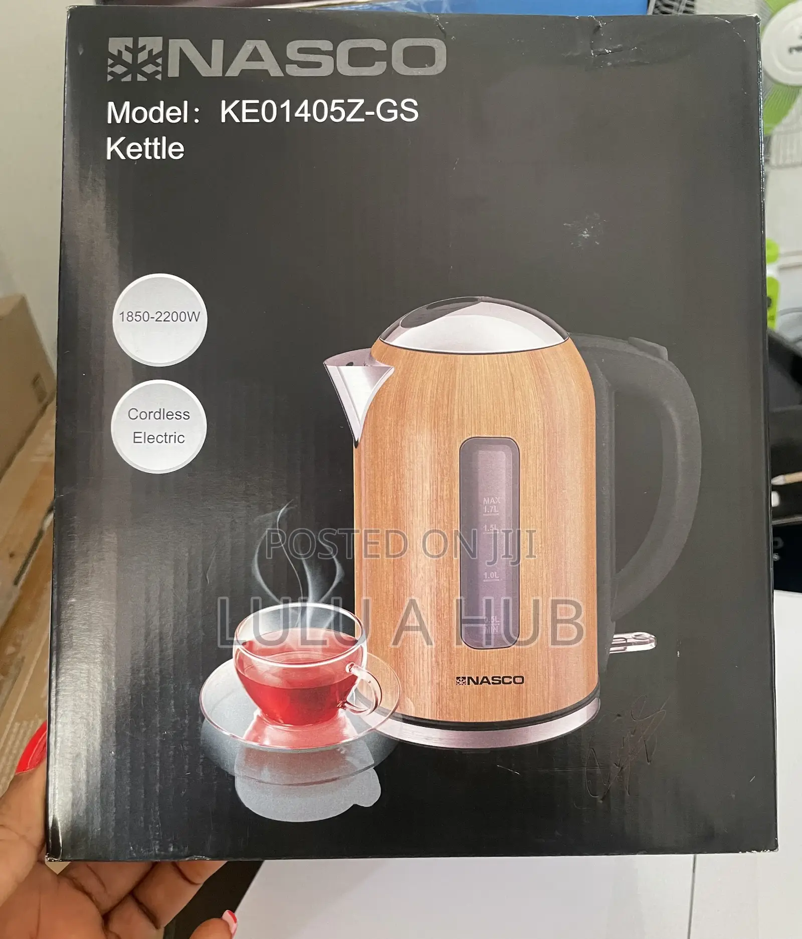 Nasco Electric Kettle [KE01405Z-GS].