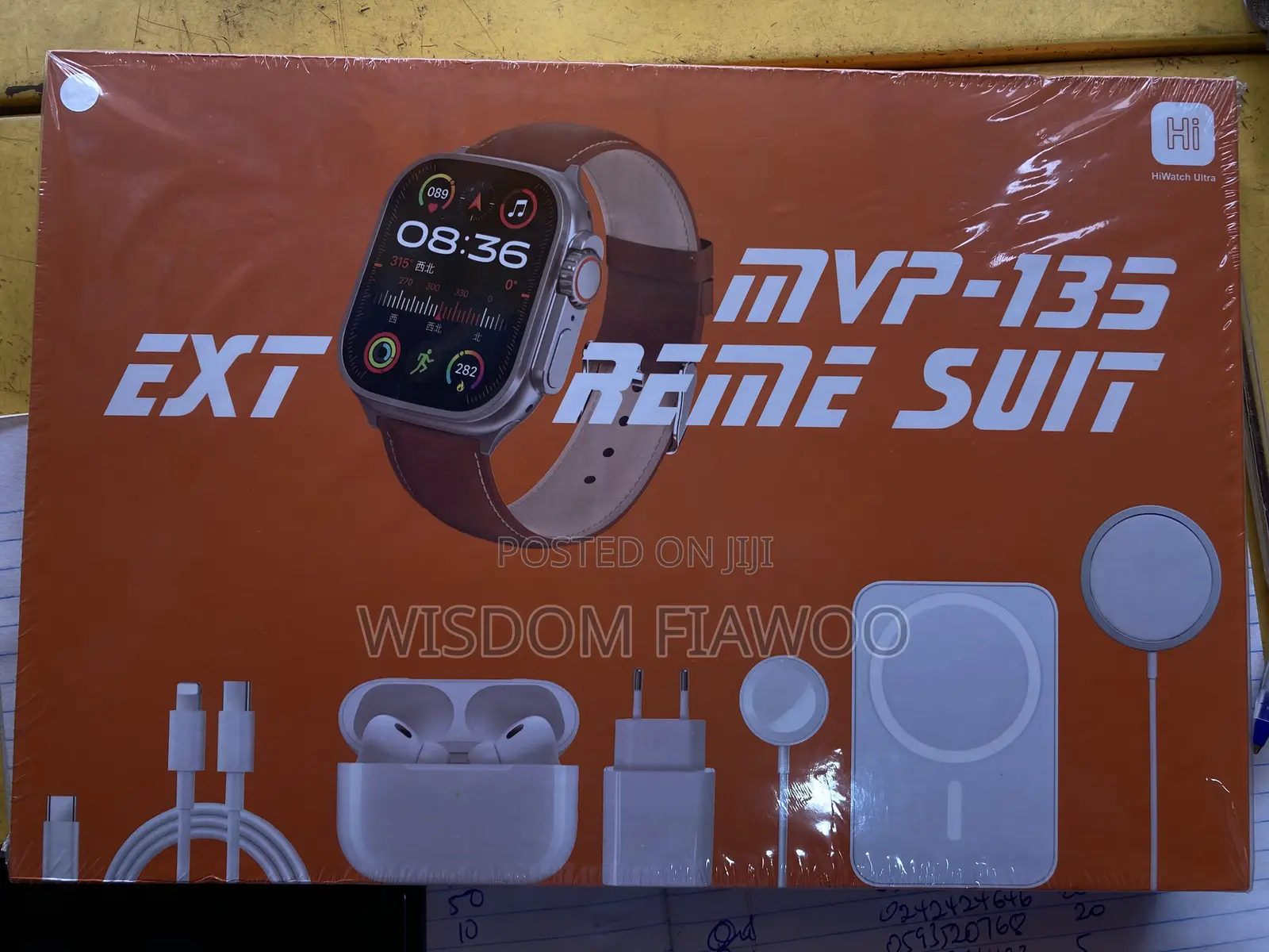 10 in 1 Smart Watch With Powerbank and Wireless Charger