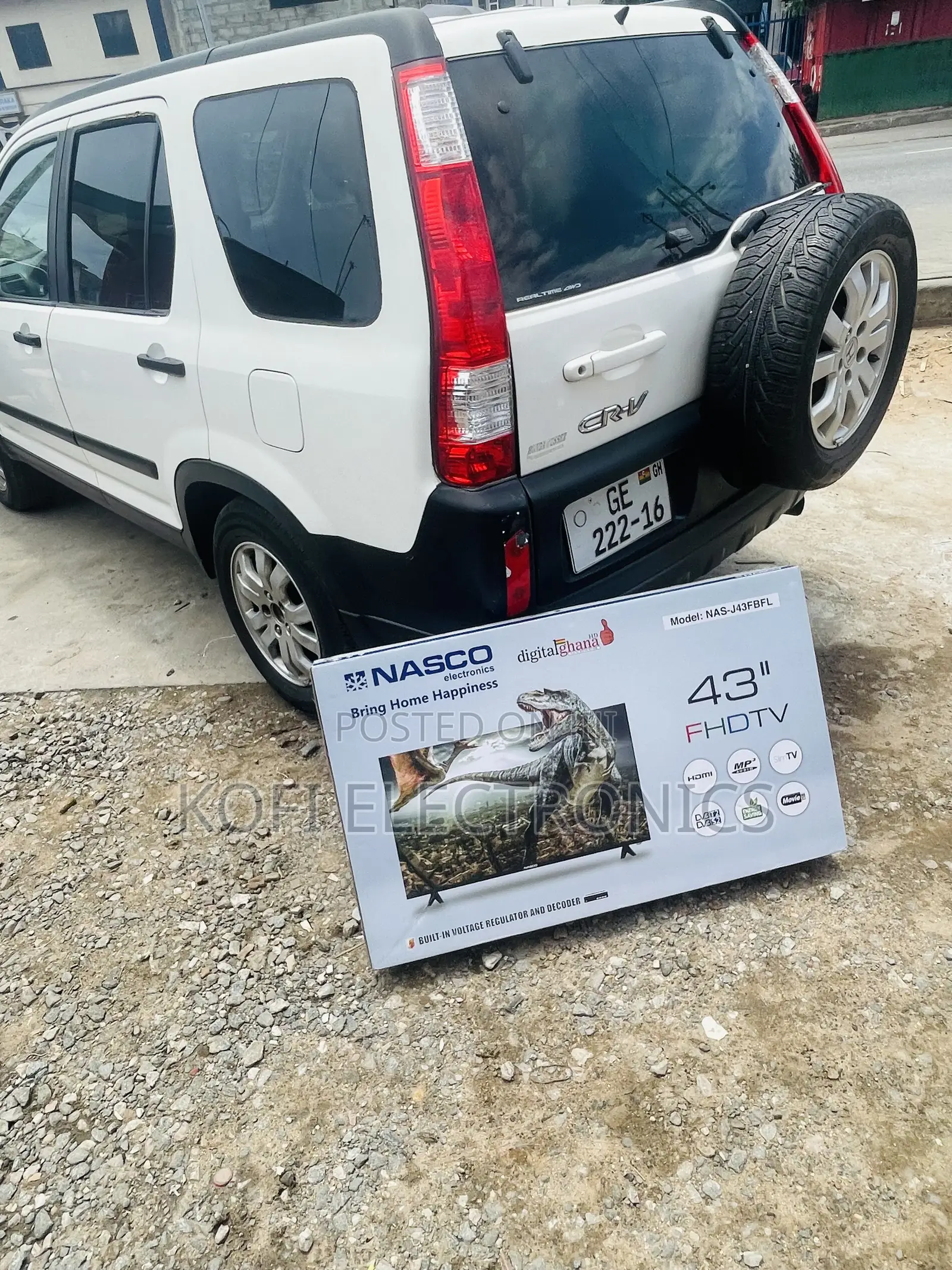 Nasco 43inch Digital Satellite New Tv