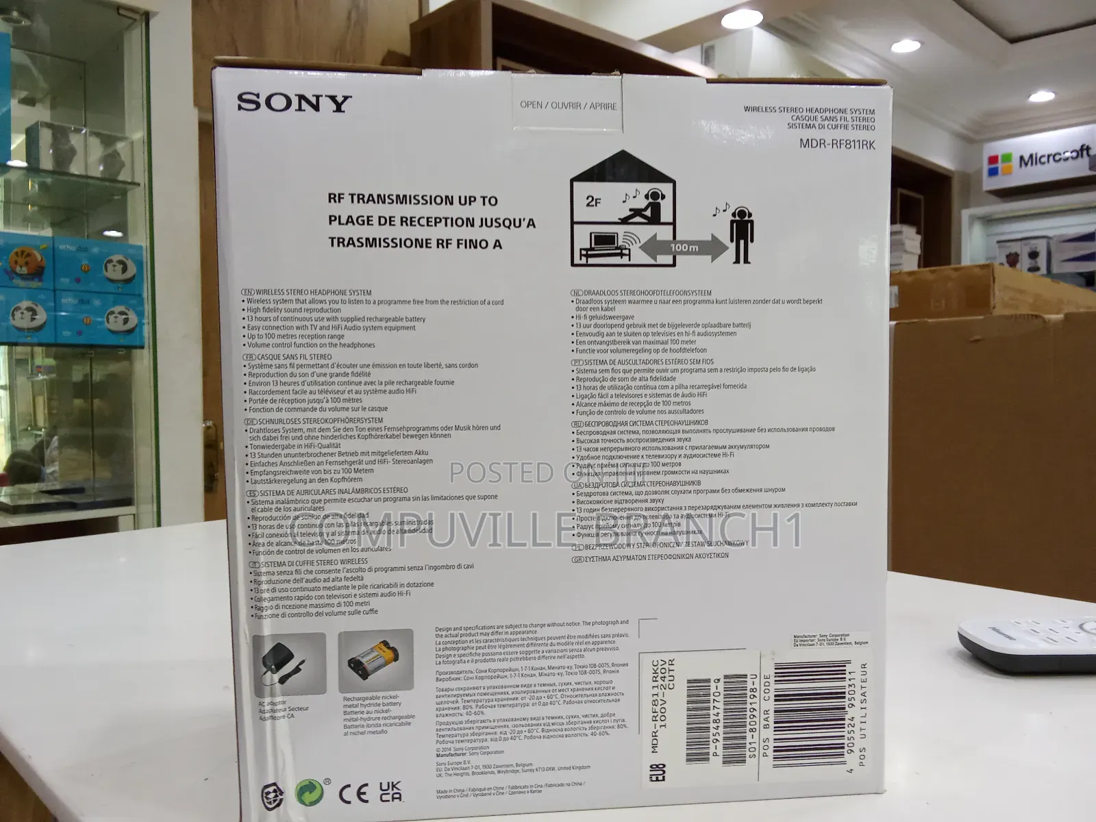 Sony Wireless Comfort Headphones