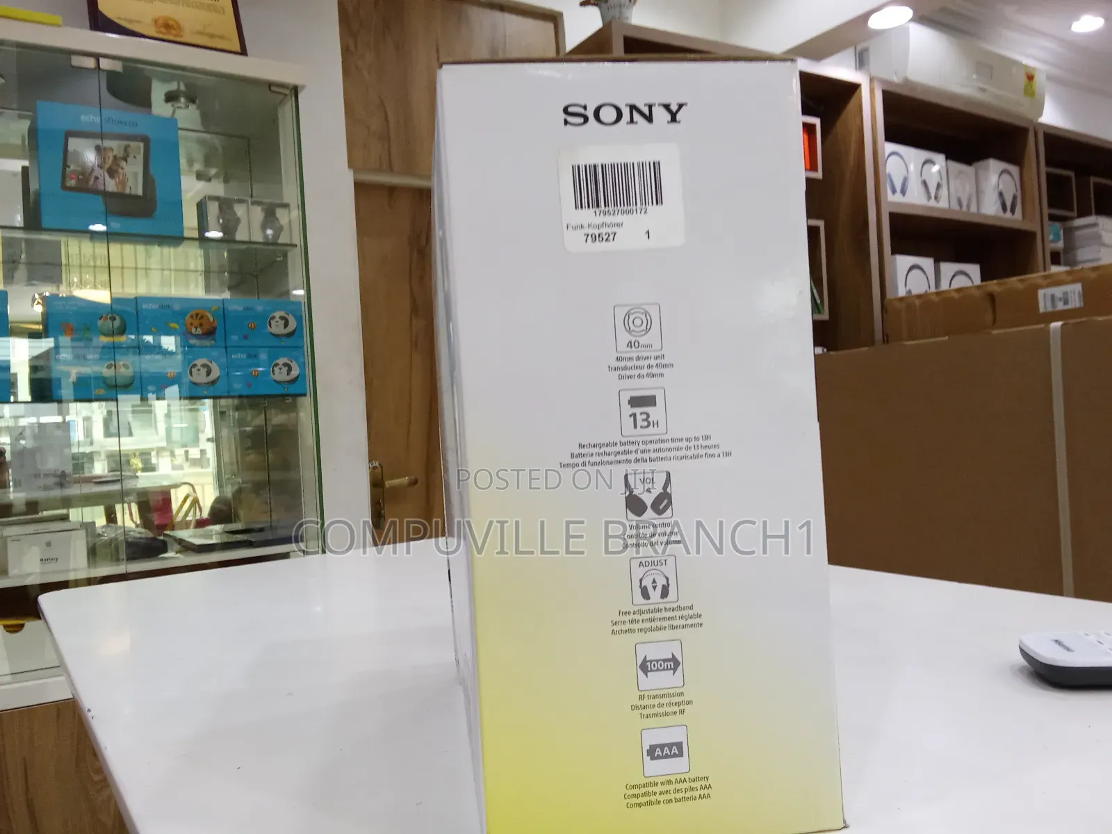 Sony Wireless Comfort Headphones
