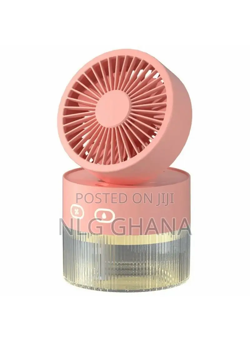 Desktop Air Conditioner Fan Rechargeable Desk Air Humidifier