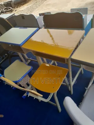 Yellow Coloured Desks for Adults
