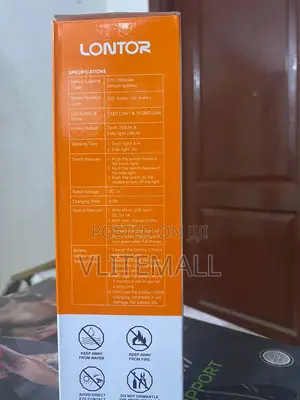2 Way Lontor Rechargeable Lamp