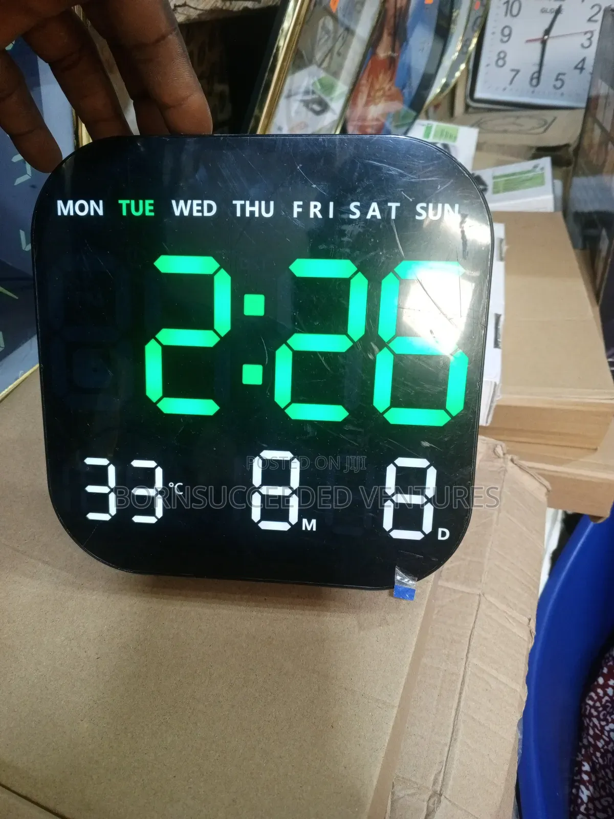 Numeric Digital Wall Clock