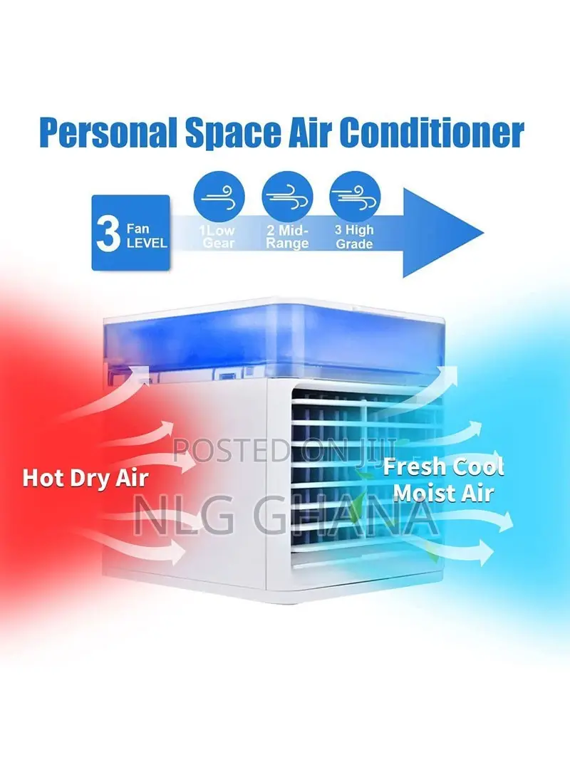 500ml 120W 3 Speeds Portable USB Powered Air Cooler LFJ-3 (L