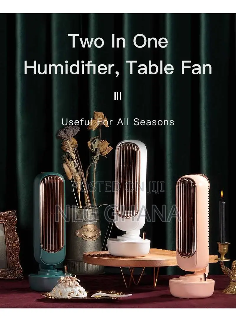 3 Gears Quiet Retro Cooling Humidification Desktop Tower F