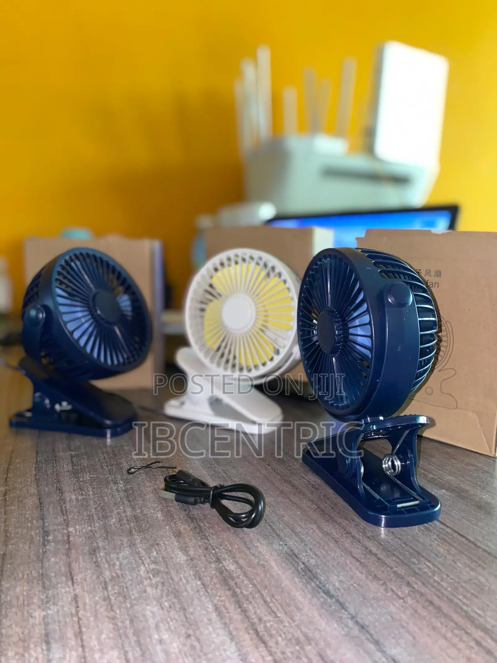 Portable Clip-on Rechargeable Fan