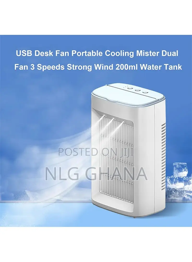 7.5W Humidifier Cooling Fan Desktop Fan Air Cooler Air Condi
