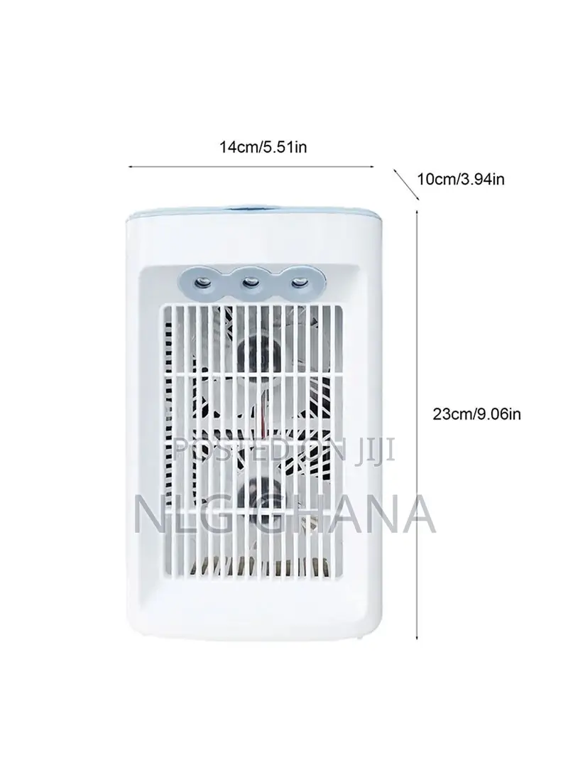 7.5W Humidifier Cooling Fan Desktop Fan Air Cooler Air Condi