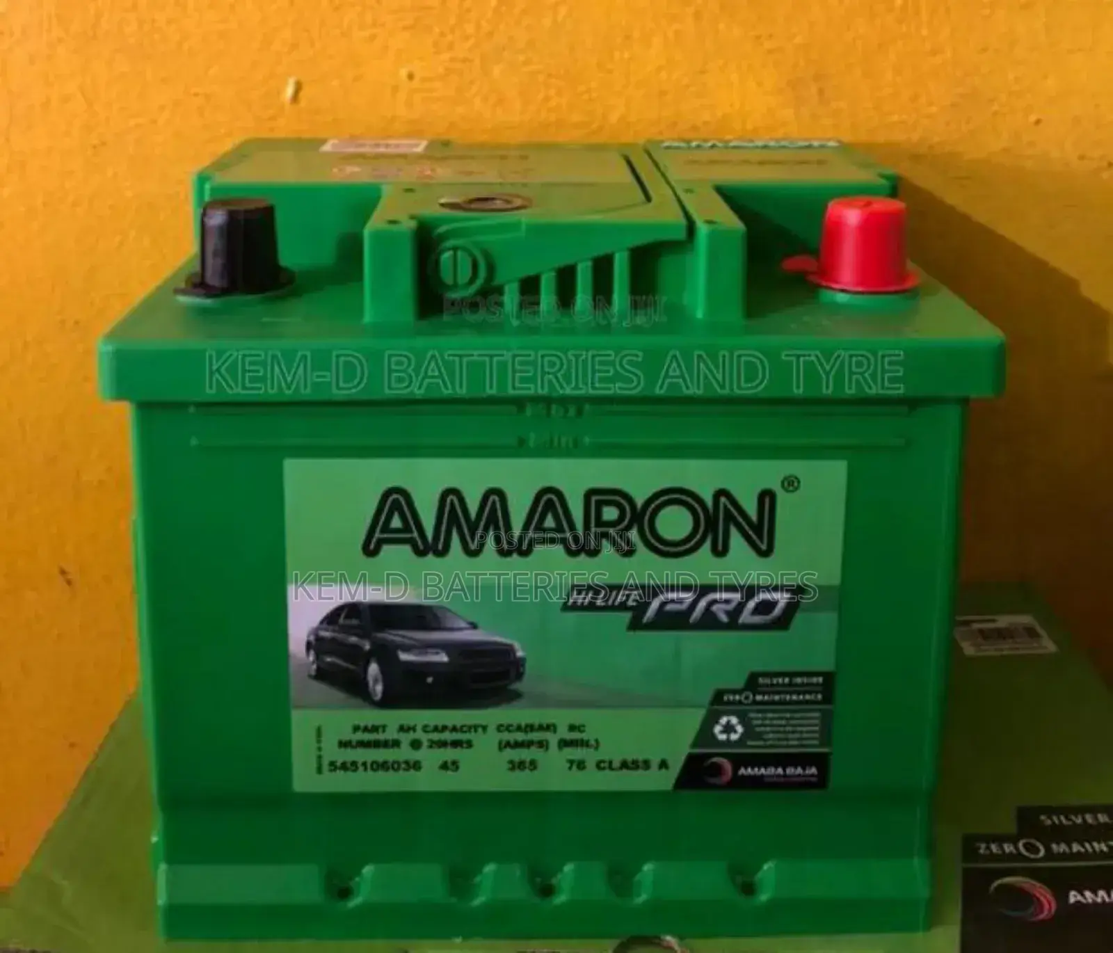Din45 Amaron Battery for 2020 - Corolla Camry
