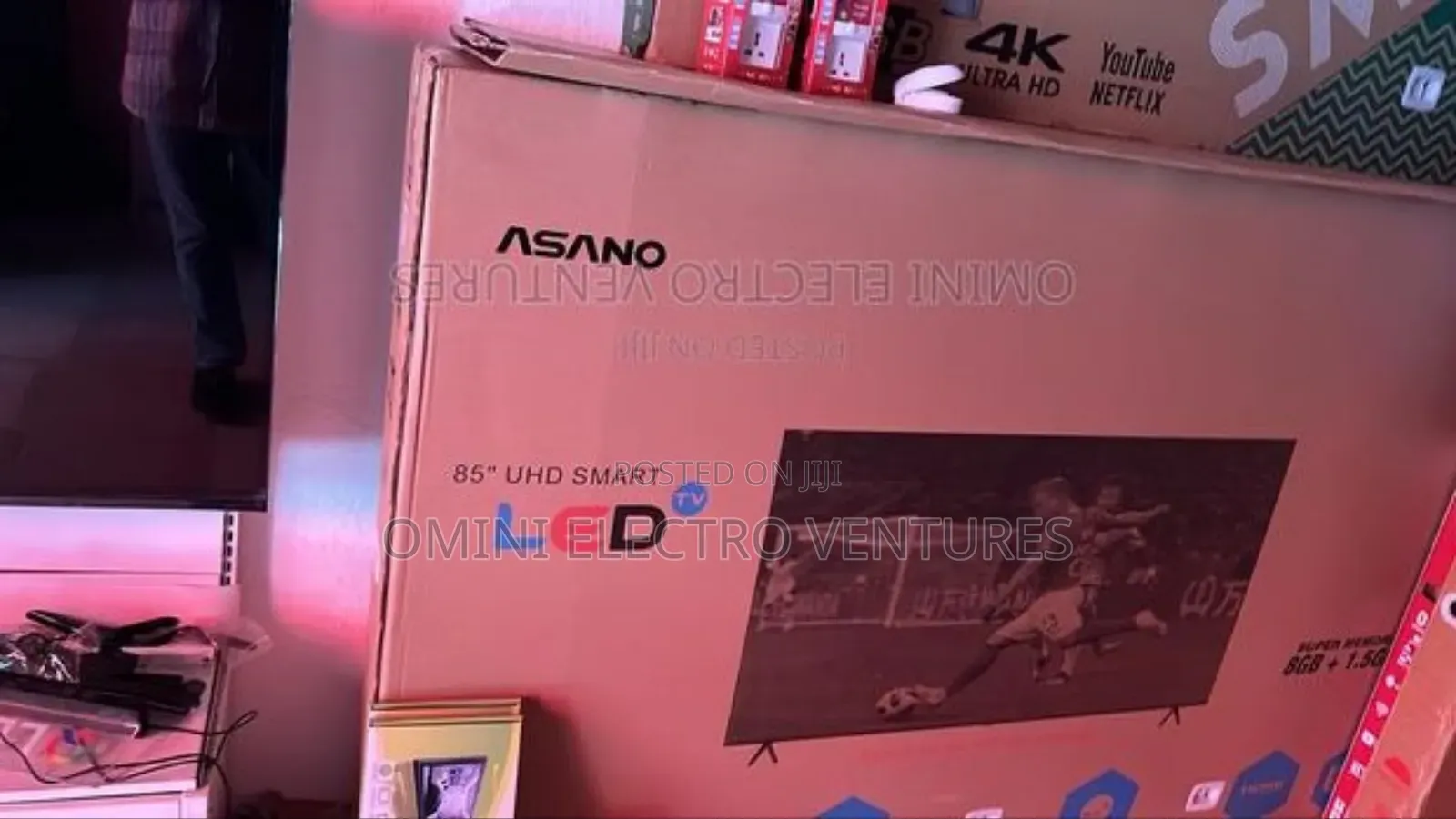 Brand New Asano 85” Smart Uhd Tv
