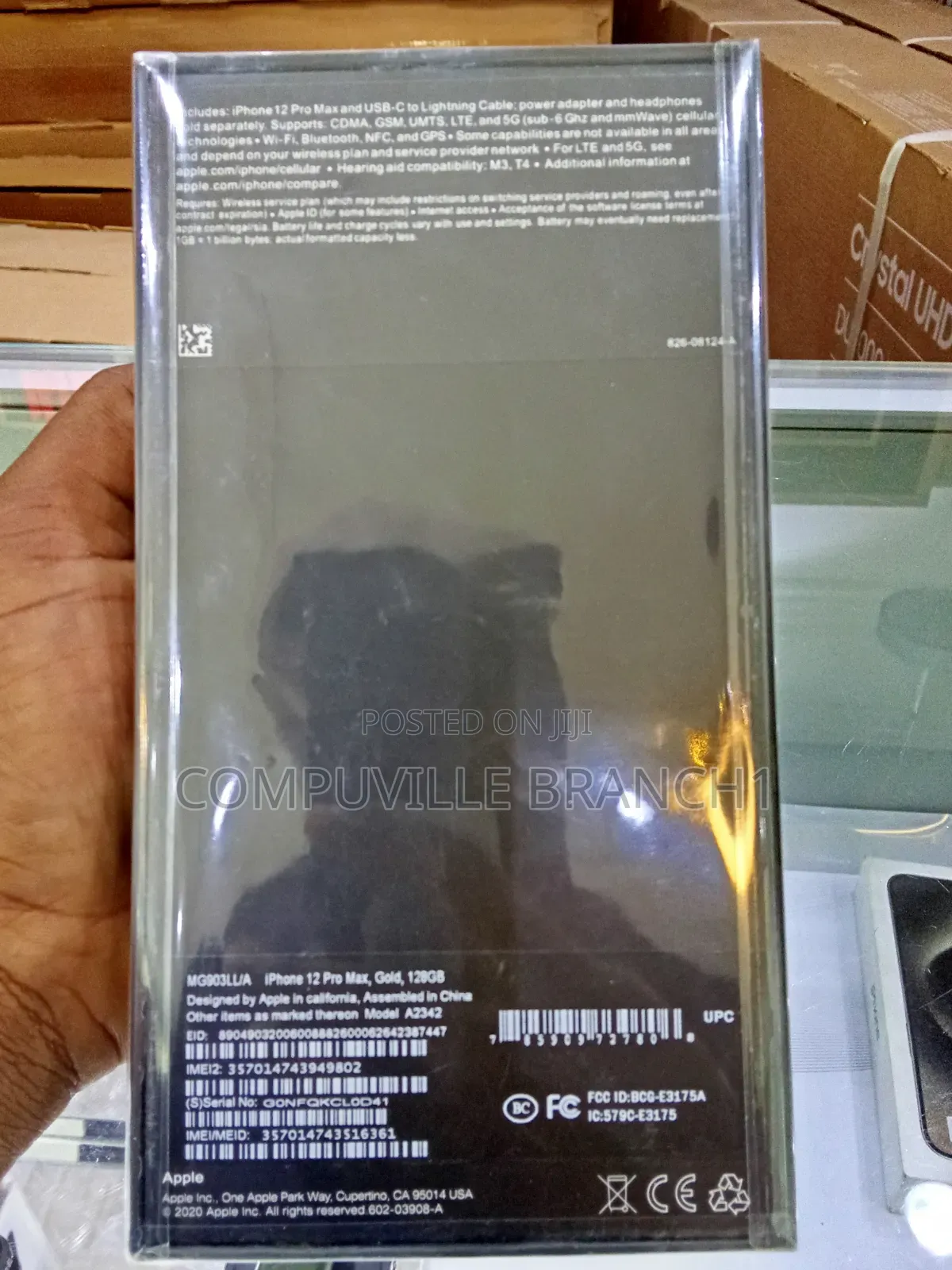 New Apple iPhone 12 Pro Max 128 GB Gold