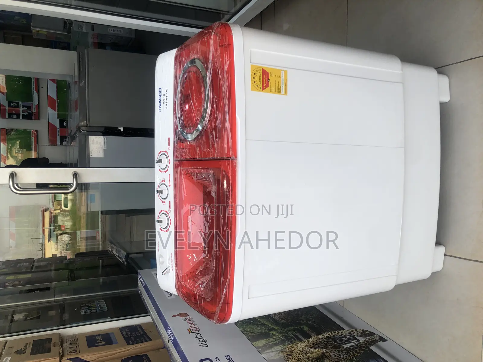 Clean Nasco Washing Machine Semi Automatic 8kg Available