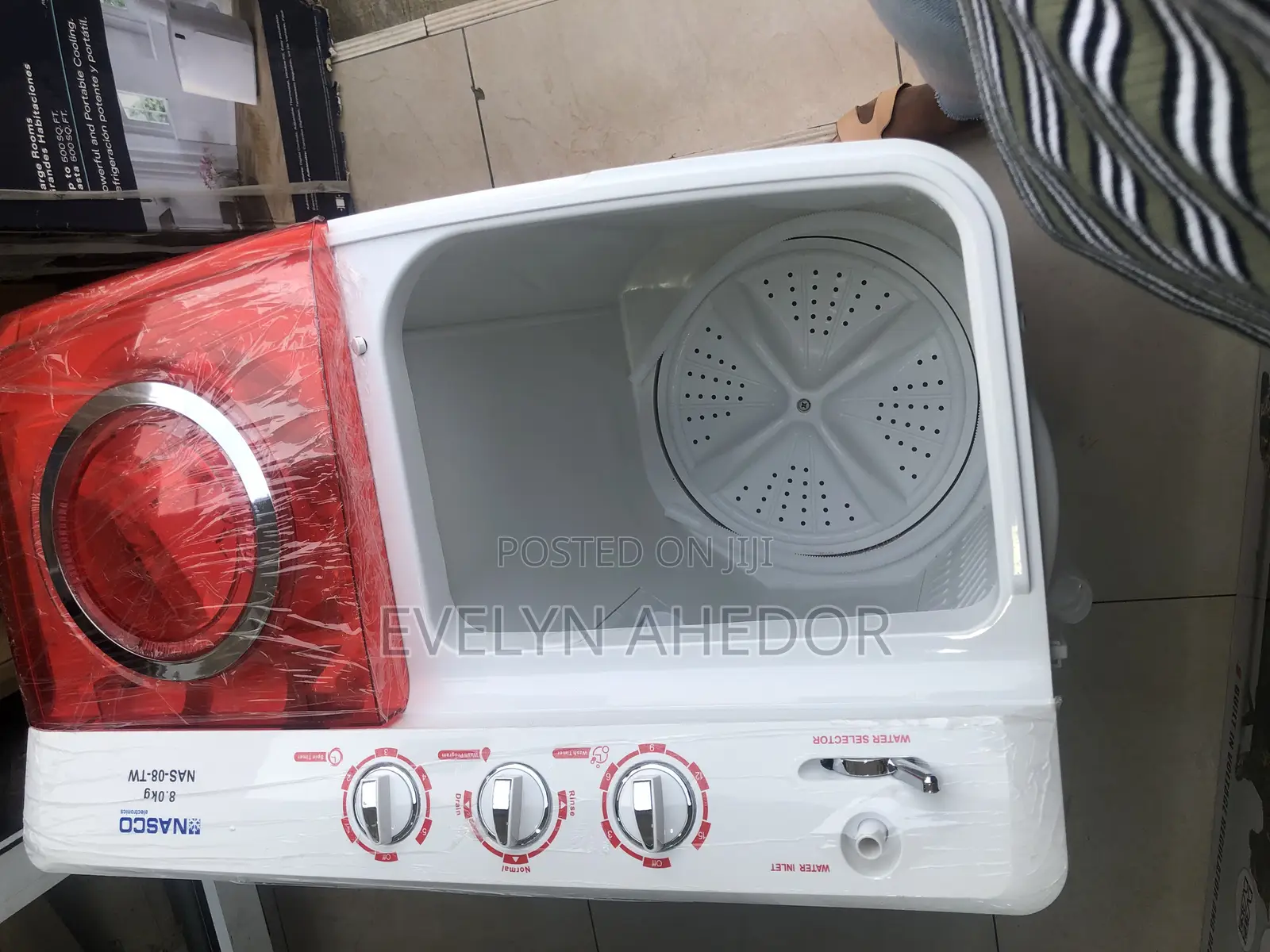 Clean Nasco Washing Machine Semi Automatic 8kg Available