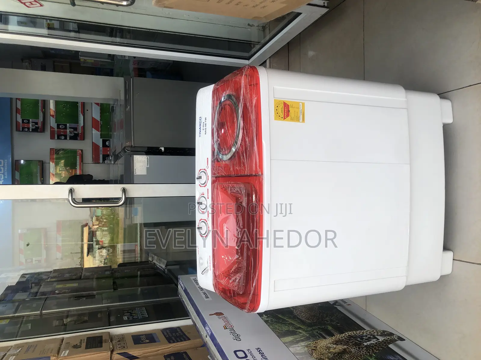 Clean Nasco Washing Machine Semi Automatic 8kg Available