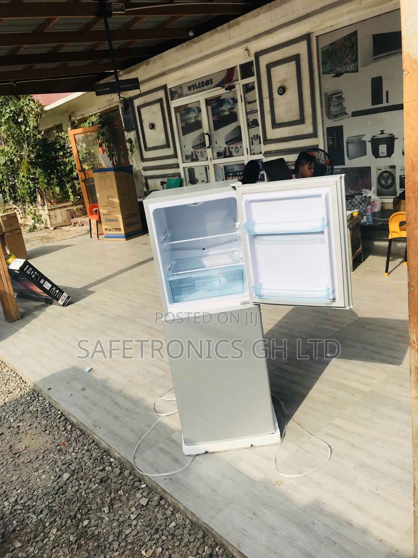 Nasd2-18fl Fast Freezing 158L Double Door Nasco Fridge