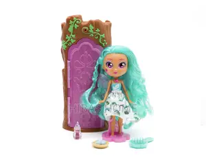 Photo - Bright Fairy Friends Bedside Lamp With Doll Accessories