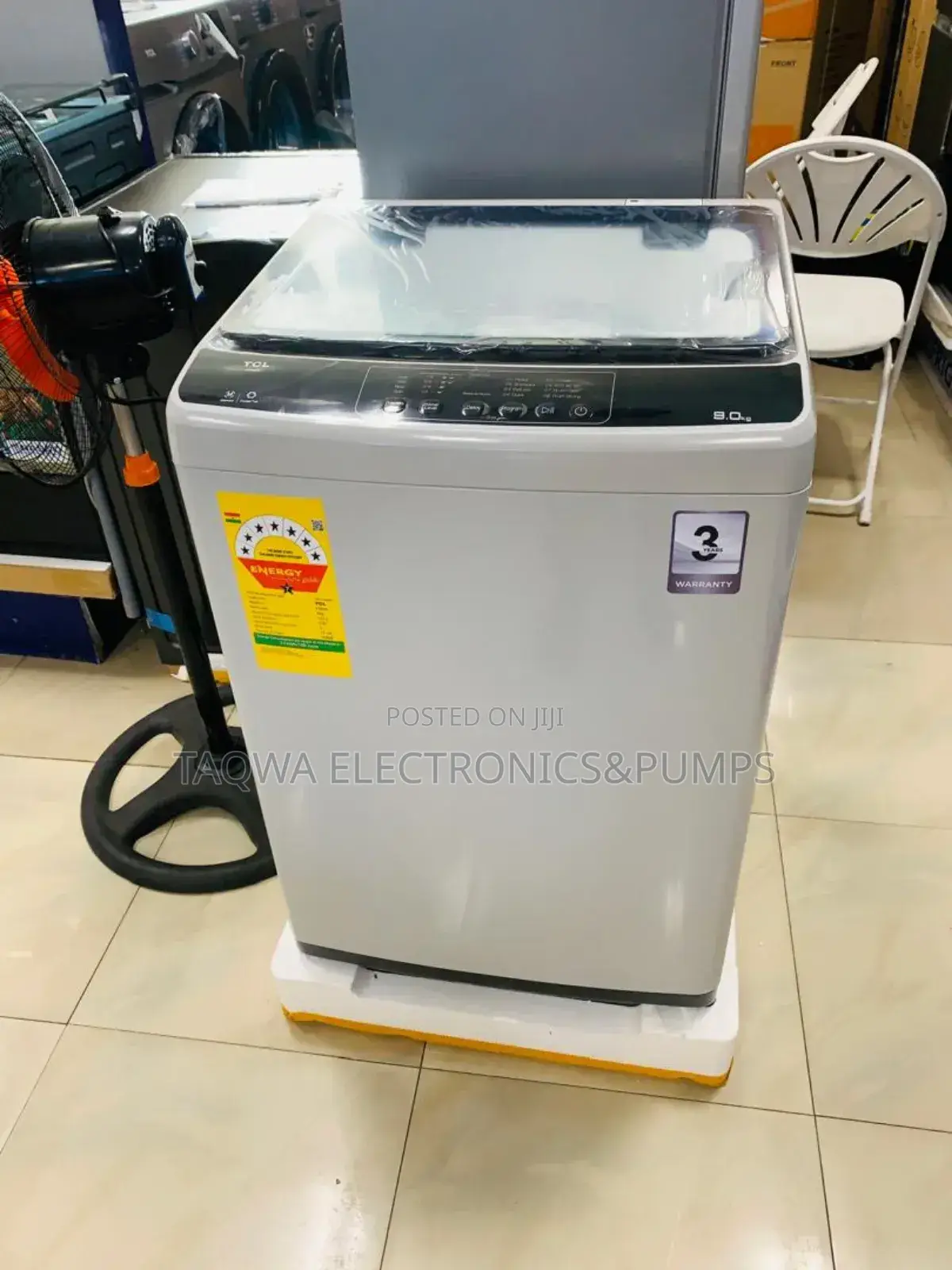 Beautifully TCL 9kg Top Load Full Automatic